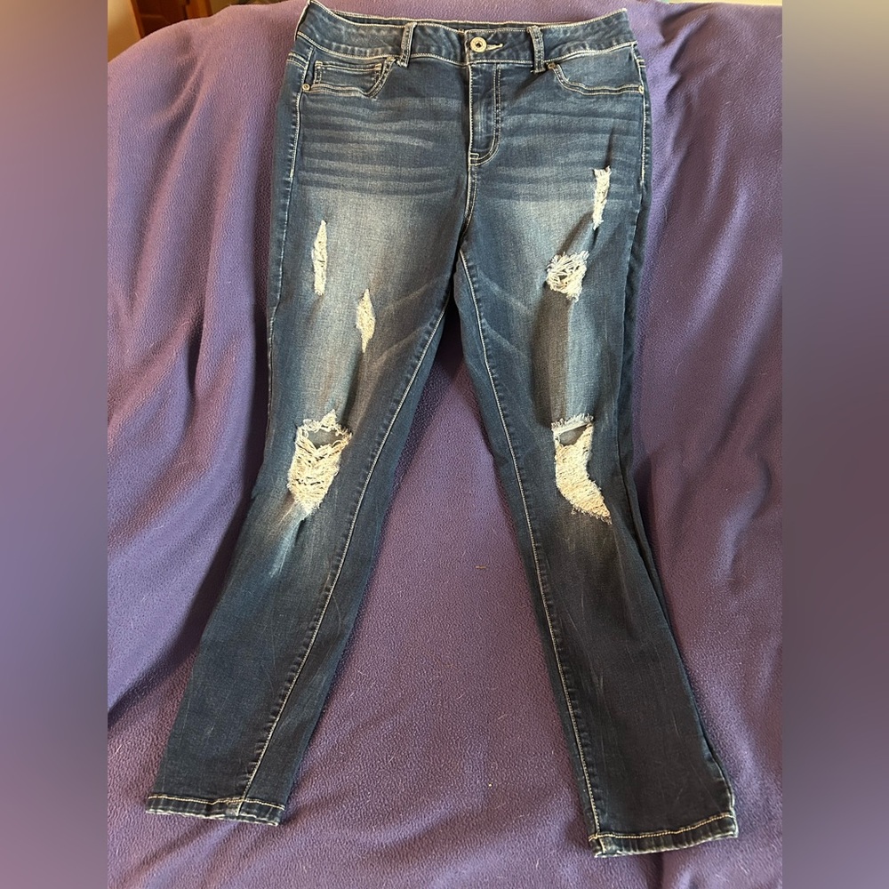 Maurices’s skinny jeans L-R
